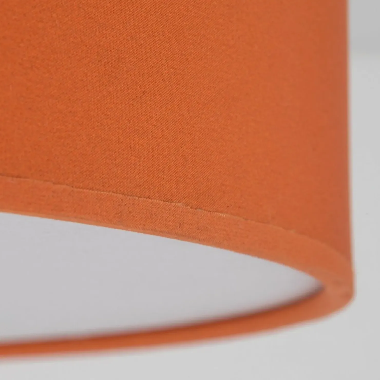 Pomarańczowa, abażurowa lampa sufitowa TK 10153 NICOLA ORANGE | Kaja*Sklep Kaja Cheap
