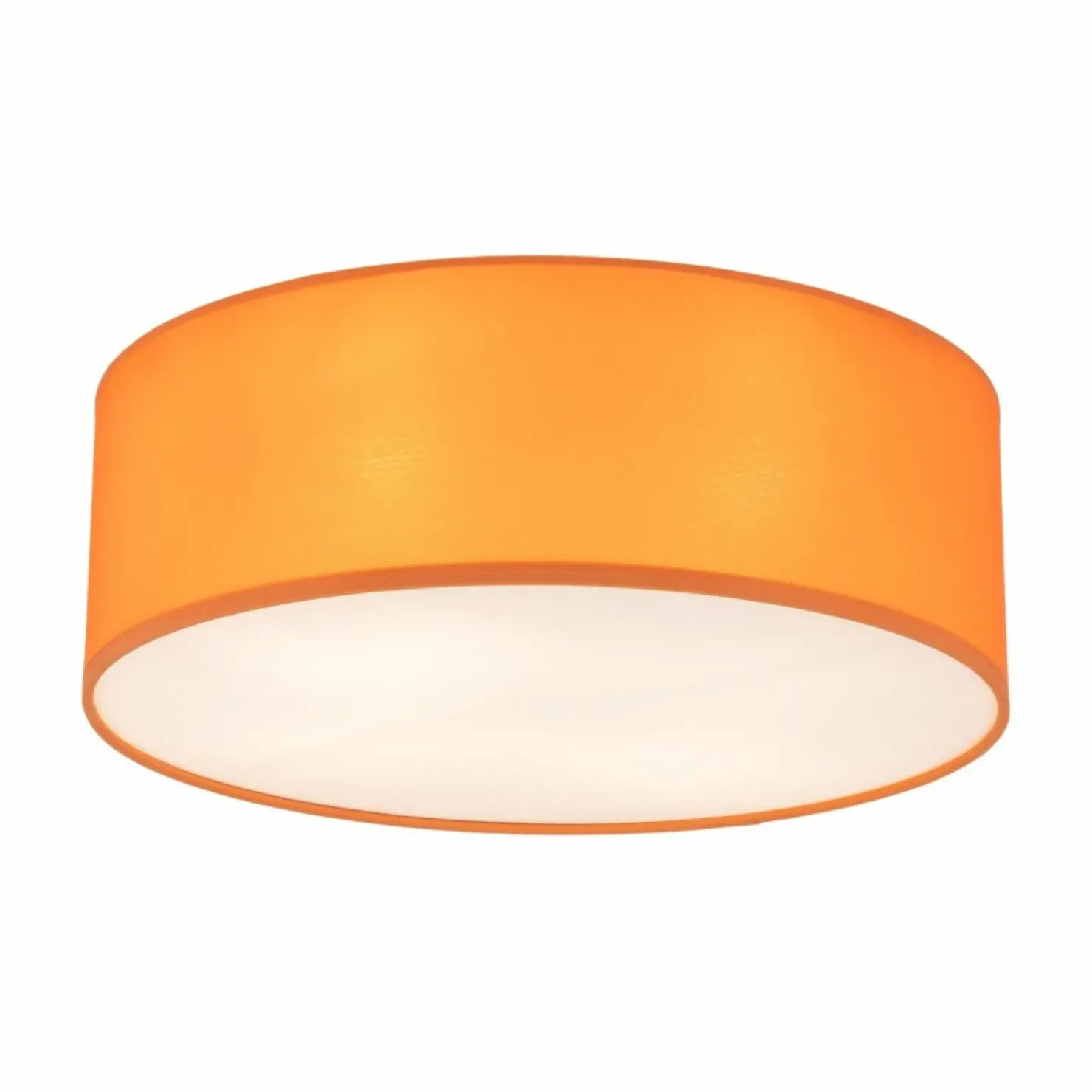 Pomarańczowa, abażurowa lampa sufitowa TK 10153 NICOLA ORANGE | Kaja*Sklep Kaja Cheap