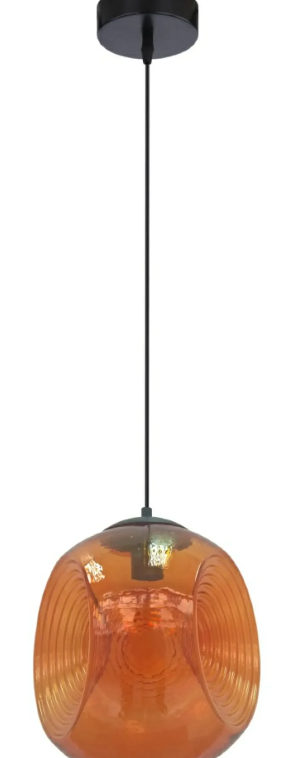 Pomarańczowa lampa wisząca do kuchni 31-51233 CLUB | Kaja Oświetlenie*Sklep Kaja Store