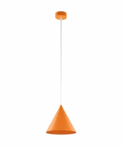 Store Sklep Kaja Pomarańczowa lampa wisząca ⌀19cm TK 10075 CONO | Kaja Oświetlenie