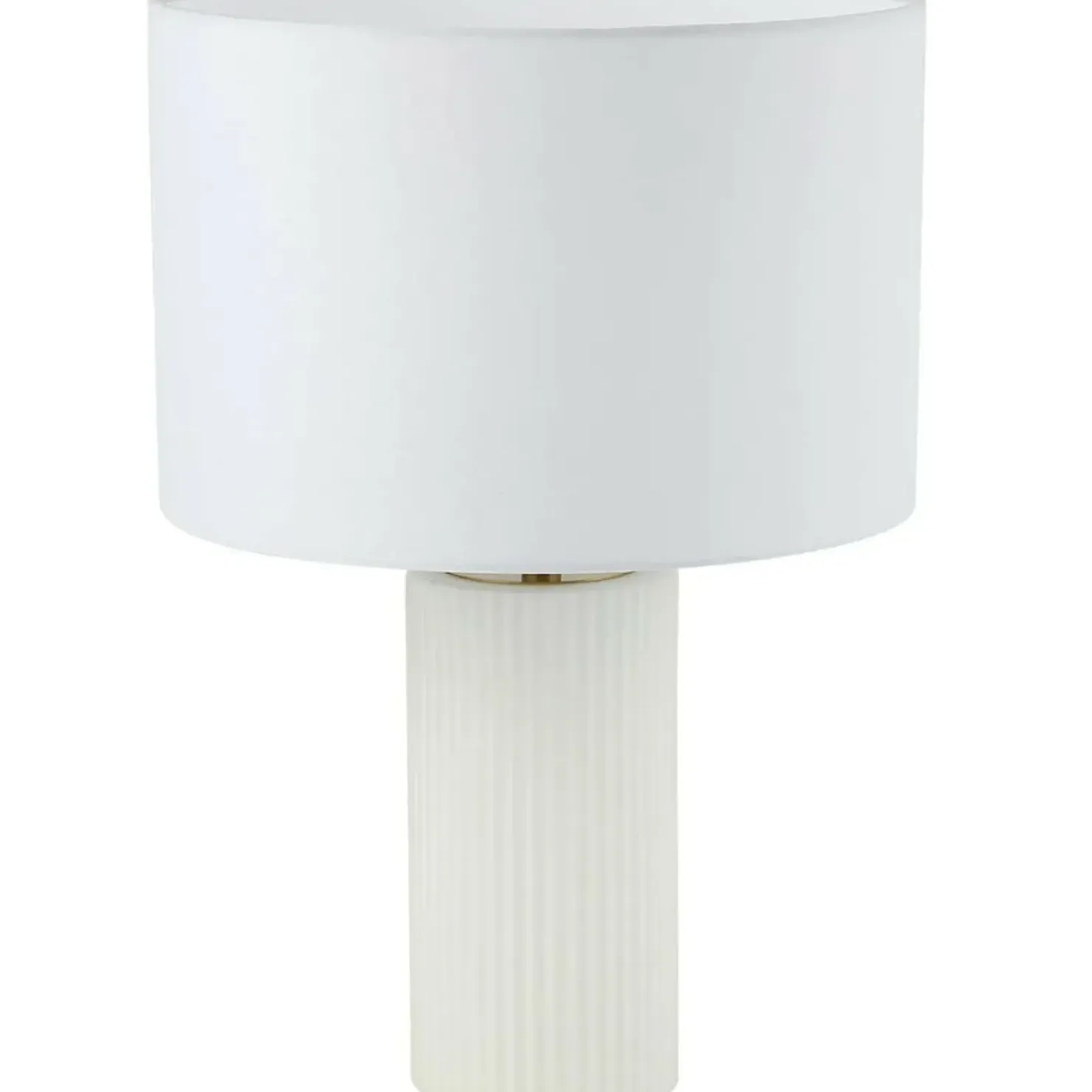 Ponadczasowa, abażurowa lampka stołowa LP-787/1T BIAŁA TOKIO | Kaja*Sklep Kaja Shop