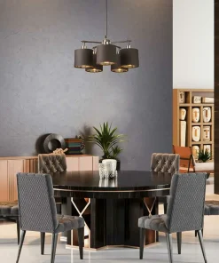 Best Sale Sklep Kaja Ponadczasowa, brązowa lampa wisząca BALANCE5-BRPB z serii BALANCE