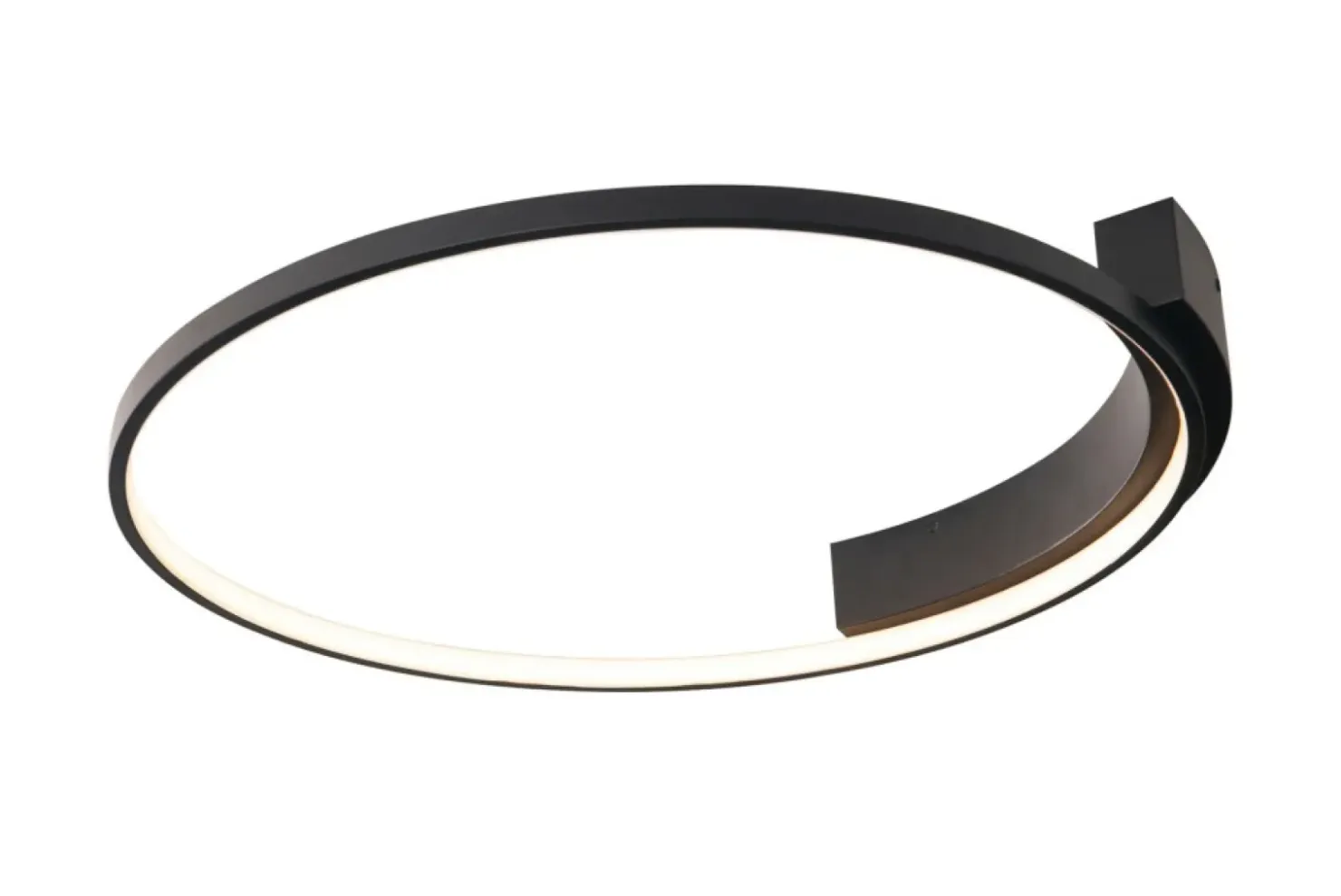 Ponadczasowa, czarna lampa sufitowa Ø60cm MX C0198 VELVET | Kaja*Sklep Kaja Clearance