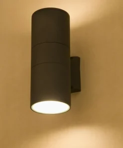 Ponadczasowa lampa ścienna, tuba na elewację 3404 FOG | Kaja*Sklep Kaja New