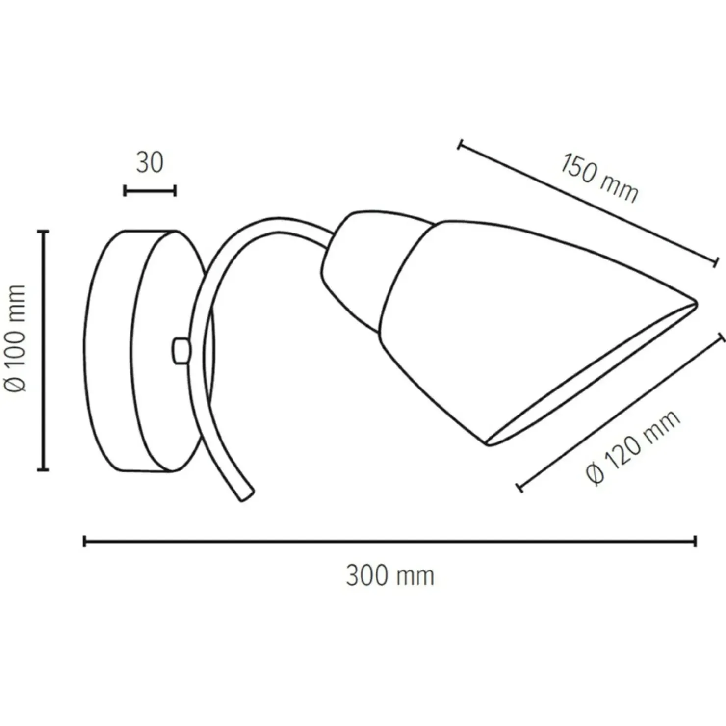 Ponadczasowa lampa ścienna z drewnem 8141174 VILETTA WOOD | Kaja*Sklep Kaja Cheap