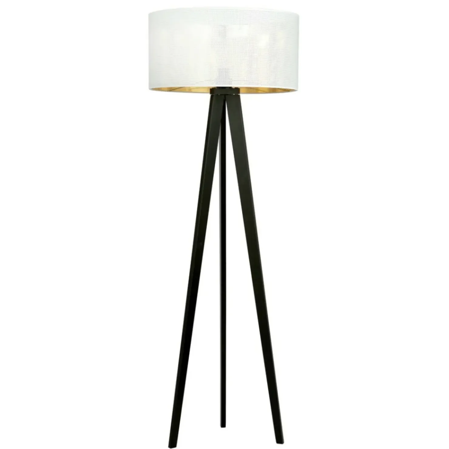 Ponadczasowa lampa podłogowa z abażurem 1147/LP1 ASTON | Kaja*Sklep Kaja Store