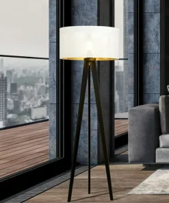 Ponadczasowa lampa podłogowa z abażurem 1147/LP1 ASTON | Kaja*Sklep Kaja Store
