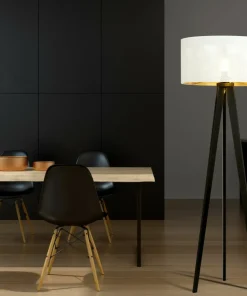 Ponadczasowa lampa podłogowa z abażurem 1147/LP1 ASTON | Kaja*Sklep Kaja Store
