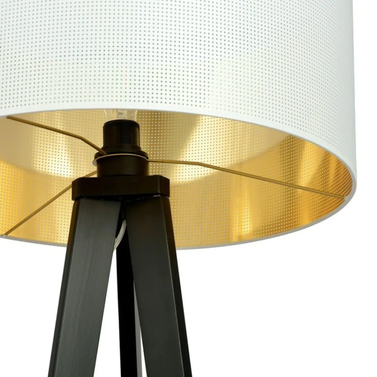 Ponadczasowa lampa podłogowa z abażurem 1147/LP1 ASTON | Kaja*Sklep Kaja Store
