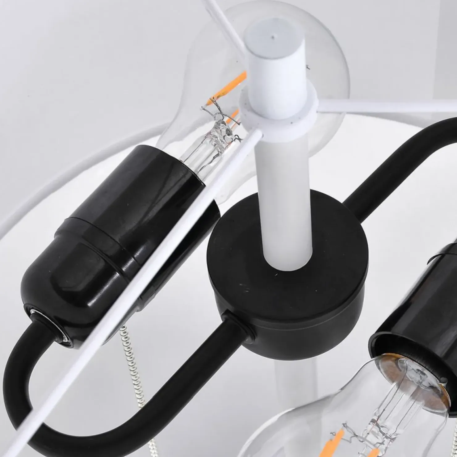 Ponadczasowa lampa podłogowa do sypialni LP-0304/2F WH FOGO | Kaja*Sklep Kaja Flash Sale