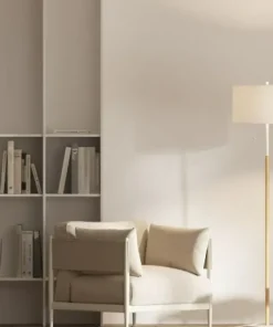 Ponadczasowa lampa podłogowa do sypialni LP-0304/2F WH FOGO | Kaja*Sklep Kaja Flash Sale