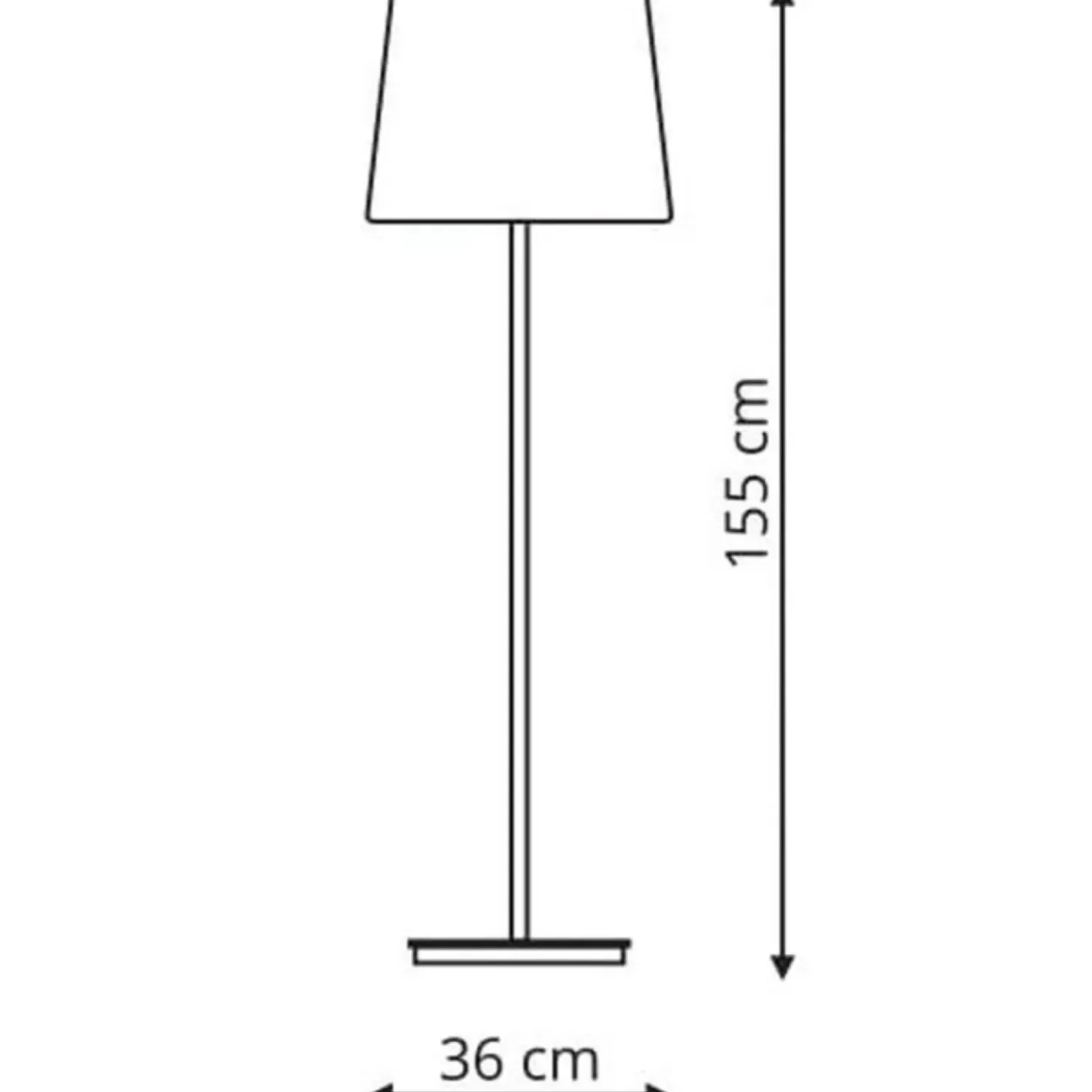 Ponadczasowa lampa podłogowa LP-332/1F BK MARBELLA | Kaja Oświetlenie*Sklep Kaja Sale