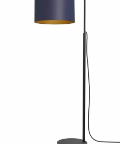 Ponadczasowa lampa podłogowa, granatowa LX 3575 z serii ARDEN | Kaja*Sklep Kaja Best