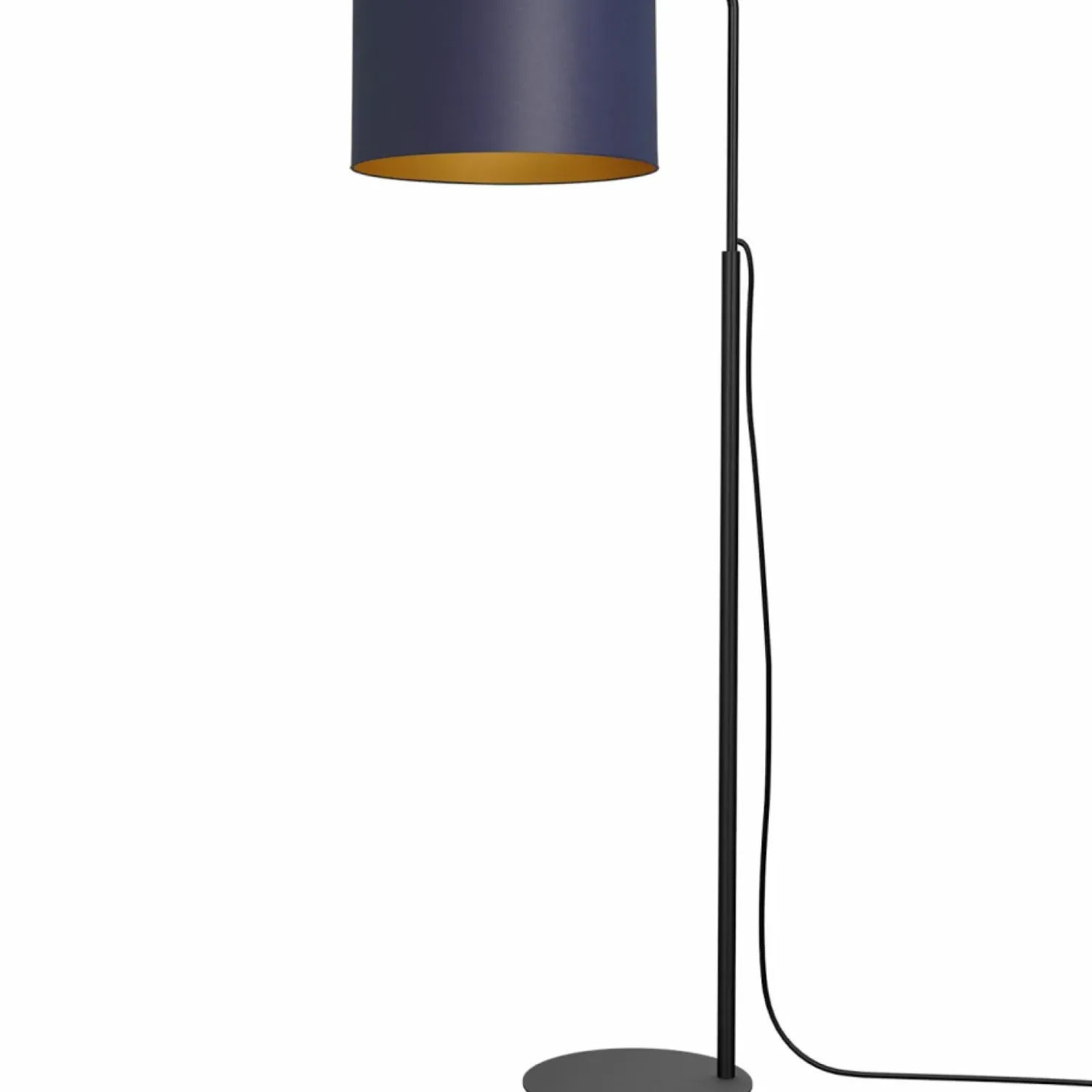 Ponadczasowa lampa podłogowa, granatowa LX 3575 z serii ARDEN | Kaja*Sklep Kaja Best