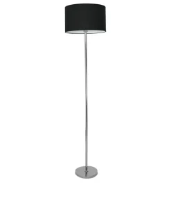 Ponadczasowa lampa podłogowa z czarnym abażurem ML6382 CASINO | Kaja*Sklep Kaja Best Sale