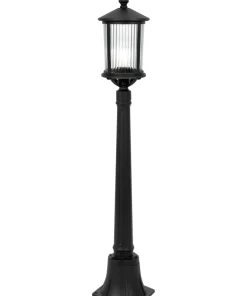 Ponadczasowa lampa stojąca ogrodowa, czarna K-8222 z serii MIAMI*Sklep Kaja Sale