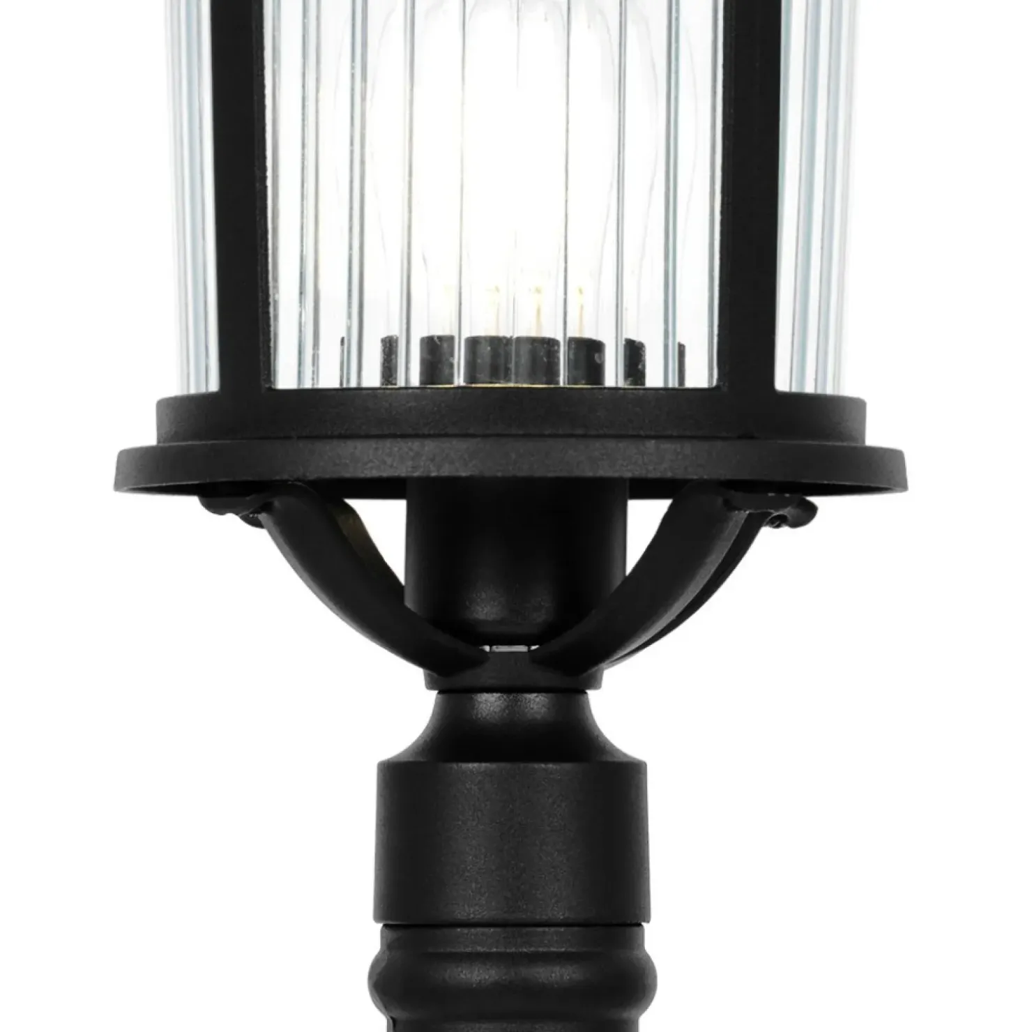 Ponadczasowa lampa stojąca ogrodowa, czarna K-8222 z serii MIAMI*Sklep Kaja Sale