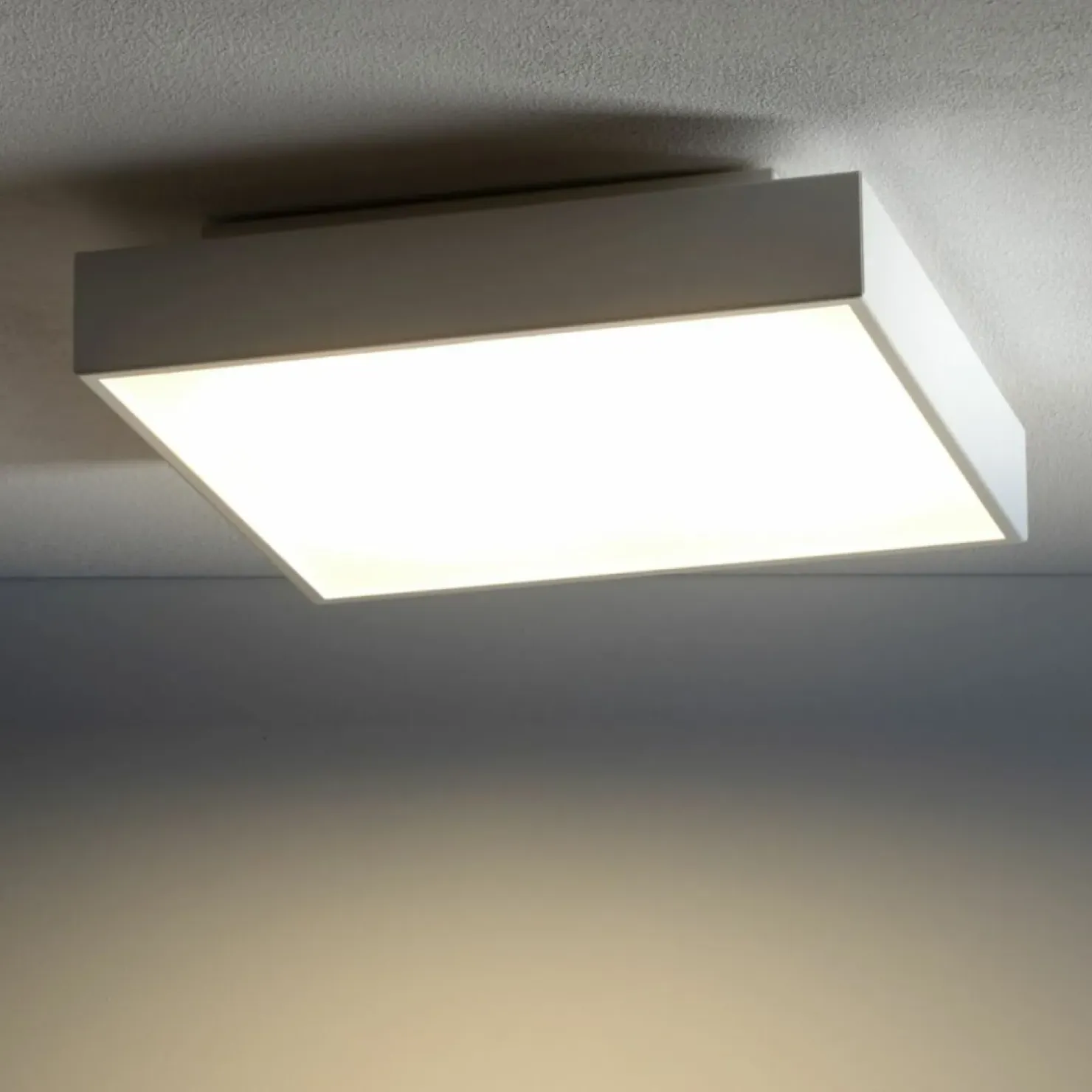 Ponadczasowa lampa sufitowa, kwadrat 30x30 10470 QUAD | Kaja*Sklep Kaja Best
