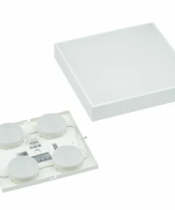 Ponadczasowa lampa sufitowa, kwadrat 30x30 10470 QUAD | Kaja*Sklep Kaja Best