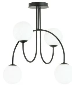 Best Sale Sklep Kaja Ponadczasowa lampa sufitowa z kloszami 1288/4A z serii ARCHI | Kaja