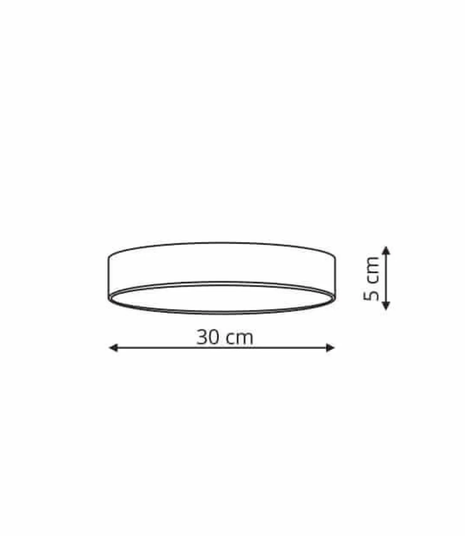 Ponadczasowa lampa sufitowa LED LP-433/1C 3S BK RAPIDO | Kaja*Sklep Kaja Shop