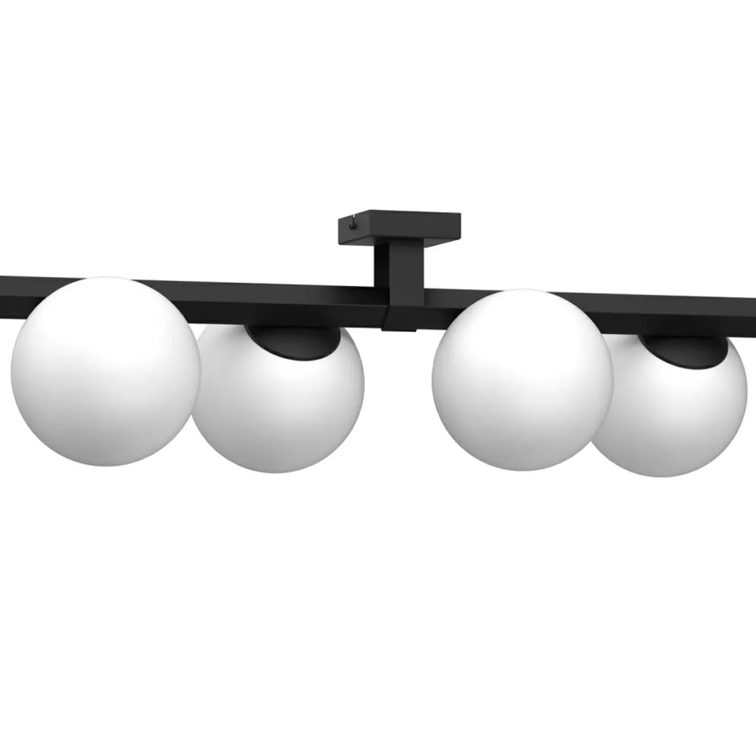 Ponadczasowa lampa sufitowa z białymi kulami LX 4626 IDRIS | Kaja*Sklep Kaja Cheap