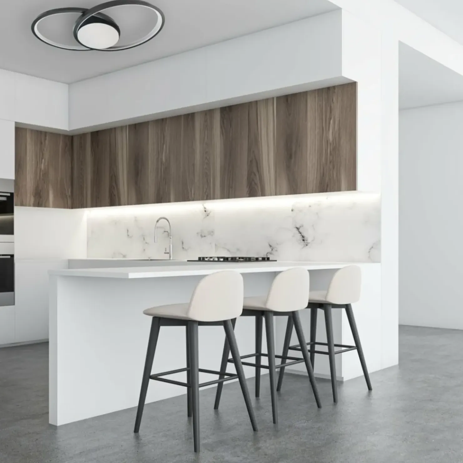 Flash Sale Sklep Kaja Ponadczasowa lampa sufitowa, czarny kolor ML6413 z serii FOCUS | Kaja Oświetleni