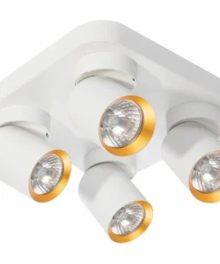 Discount Sklep Kaja Ponadczasowa lampa sufitowa ze spotami ML9940 ANDY | Kaja Oświetlenie