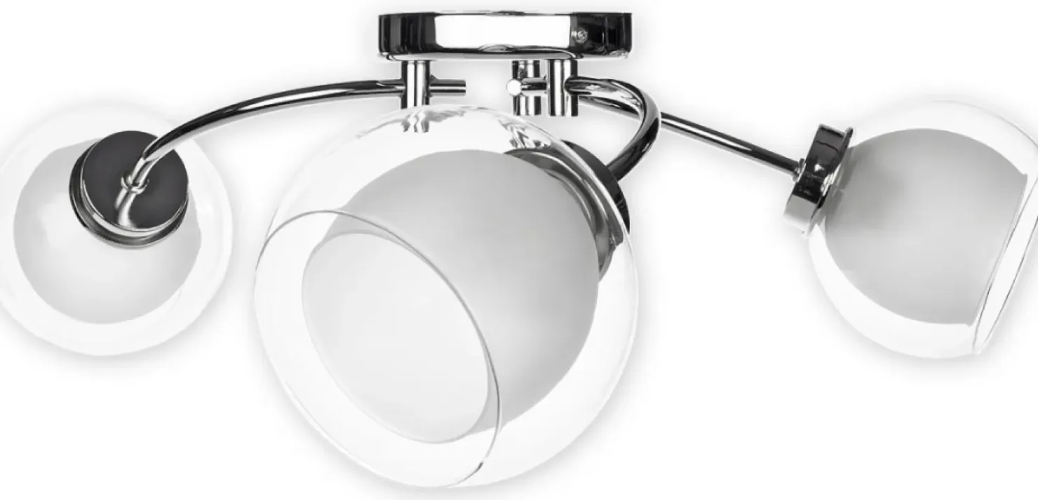 Ponadczasowa lampa sufitowa O2043 P3 CH DEXY | Kaja Oświetlenie*Sklep Kaja Online