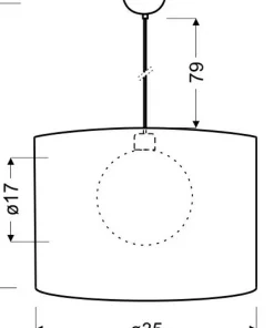 Ponadczasowa lampa wisząca z abażurem 31-24879 CHICAGO | Kaja*Sklep Kaja New