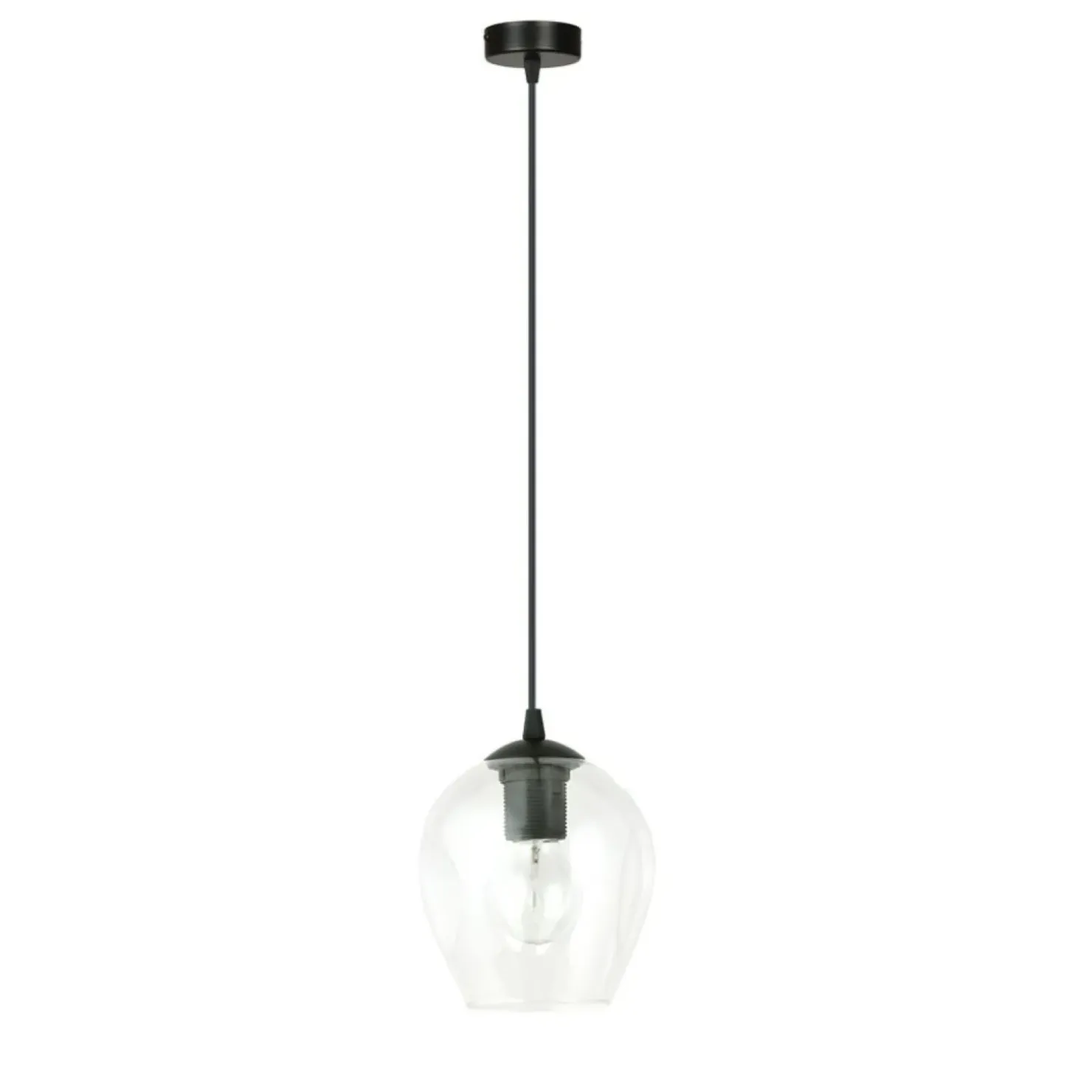 Fashion Sklep Kaja Ponadczasowa lampa wisząca, ozdobny klosz 679/1 ISTAR | Kaja
