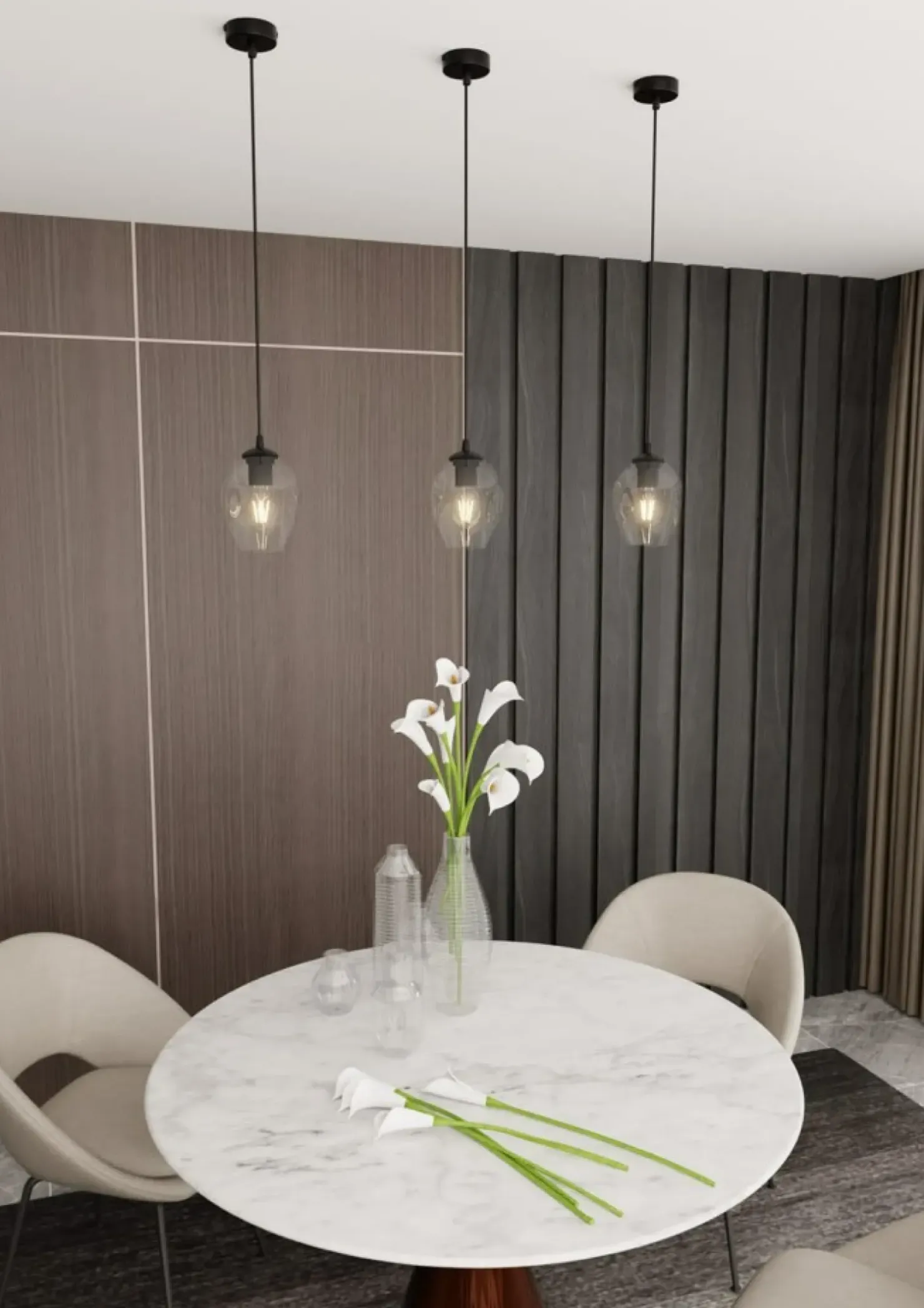 Fashion Sklep Kaja Ponadczasowa lampa wisząca, ozdobny klosz 679/1 ISTAR | Kaja