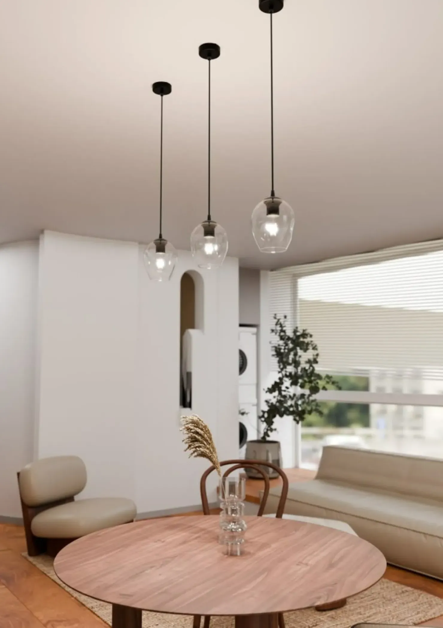 Fashion Sklep Kaja Ponadczasowa lampa wisząca, ozdobny klosz 679/1 ISTAR | Kaja