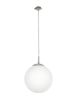 Flash Sale Sklep Kaja Ponadczasowa lampa wisząca z dużym kloszem 85263 RONDO | Kaja