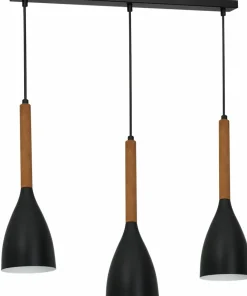Cheap Sklep Kaja Ponadczasowa lampa wisząca w kolorze czarnym LX 3176 z serii MUZA NEW