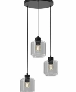 Sale Sklep Kaja Ponadczasowa lampa wisząca, klosze słoiki MLP8375 SOMBRA | Kaja