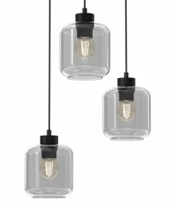 Sale Sklep Kaja Ponadczasowa lampa wisząca, klosze słoiki MLP8375 SOMBRA | Kaja