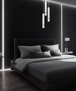 New Sklep Kaja Ponadczasowa lampa wisząca z białymi tubami MLP8915 JOKER | Kaja
