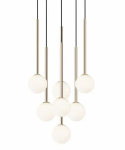 Fashion Sklep Kaja Ponadczasowa lampa wisząca na schody P0574-07F-F7AA ARCTURUS | Kaja