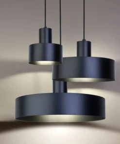 Best Sale Sklep Kaja Ponadczasowa lampa wisząca z m kloszem SIG 30896 z serii RIF czarny