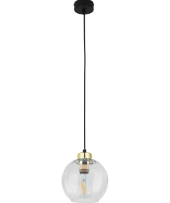 Clearance Sklep Kaja Ponadczasowa lampa wisząca z ozdobnym kloszem TK 4646 z serii DEVI