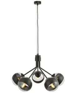 Shop Sklep Kaja Ponadczasowa lampa wisząca z 5 kloszami 1139/5 NOVA | Kaja Oświetlenie
