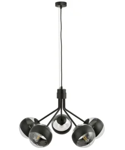 Shop Sklep Kaja Ponadczasowa lampa wisząca z 5 kloszami 1139/5 NOVA | Kaja Oświetlenie