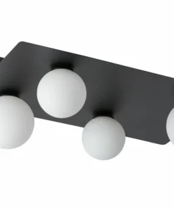 Sale Sklep Kaja Ponadczasowa lampa z białymi kloszami SIG 33282 ARGON PROSTOKĄT