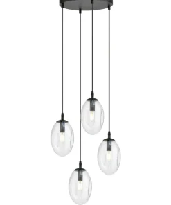 Best Sale Sklep Kaja Ponadczasowa lampa z podłużnymi kloszami 1265/4PREM z serii ASTRAL