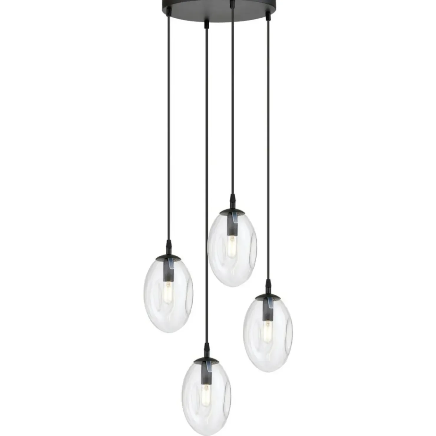 Best Sale Sklep Kaja Ponadczasowa lampa z podłużnymi kloszami 1265/4PREM z serii ASTRAL