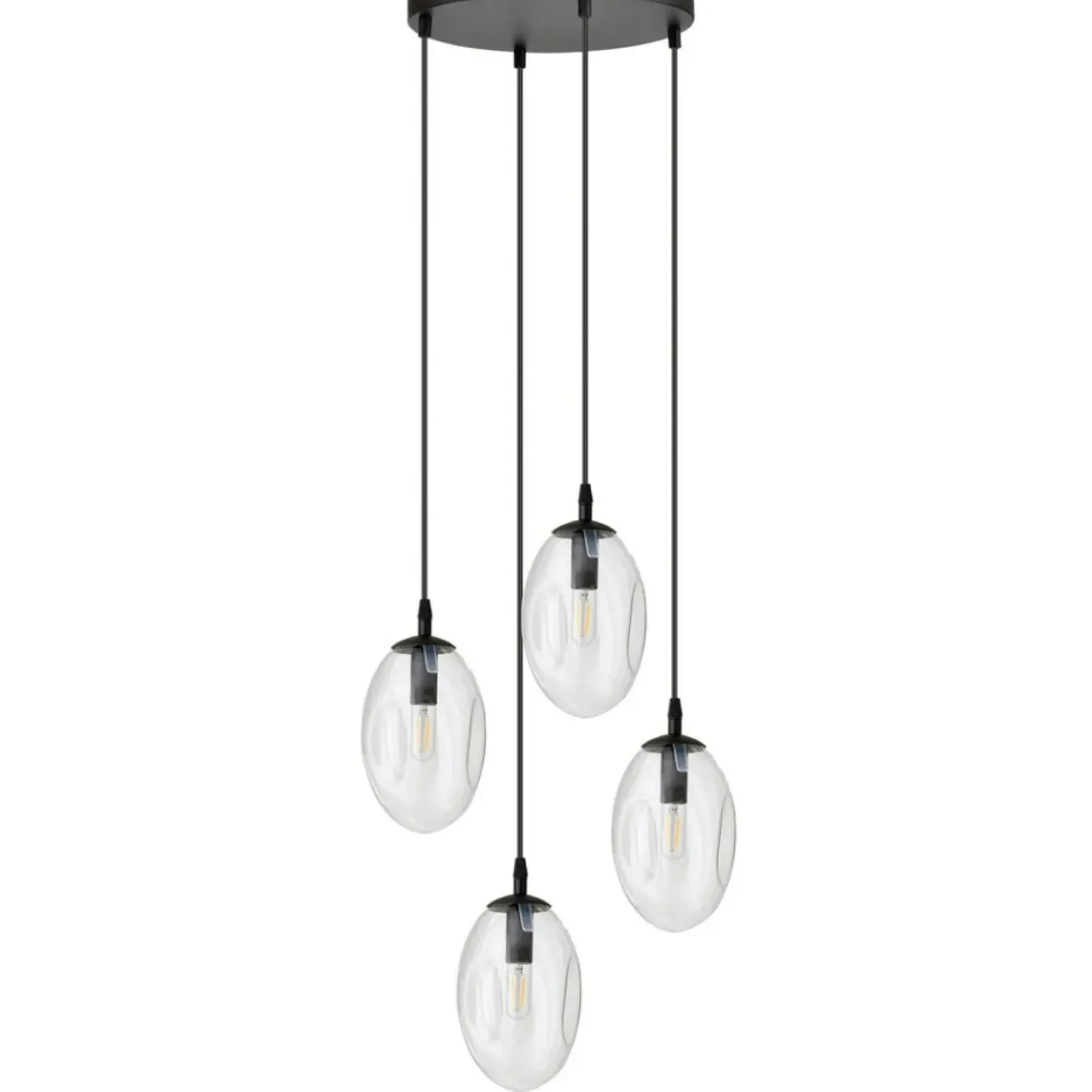 Best Sale Sklep Kaja Ponadczasowa lampa z podłużnymi kloszami 1265/4PREM z serii ASTRAL