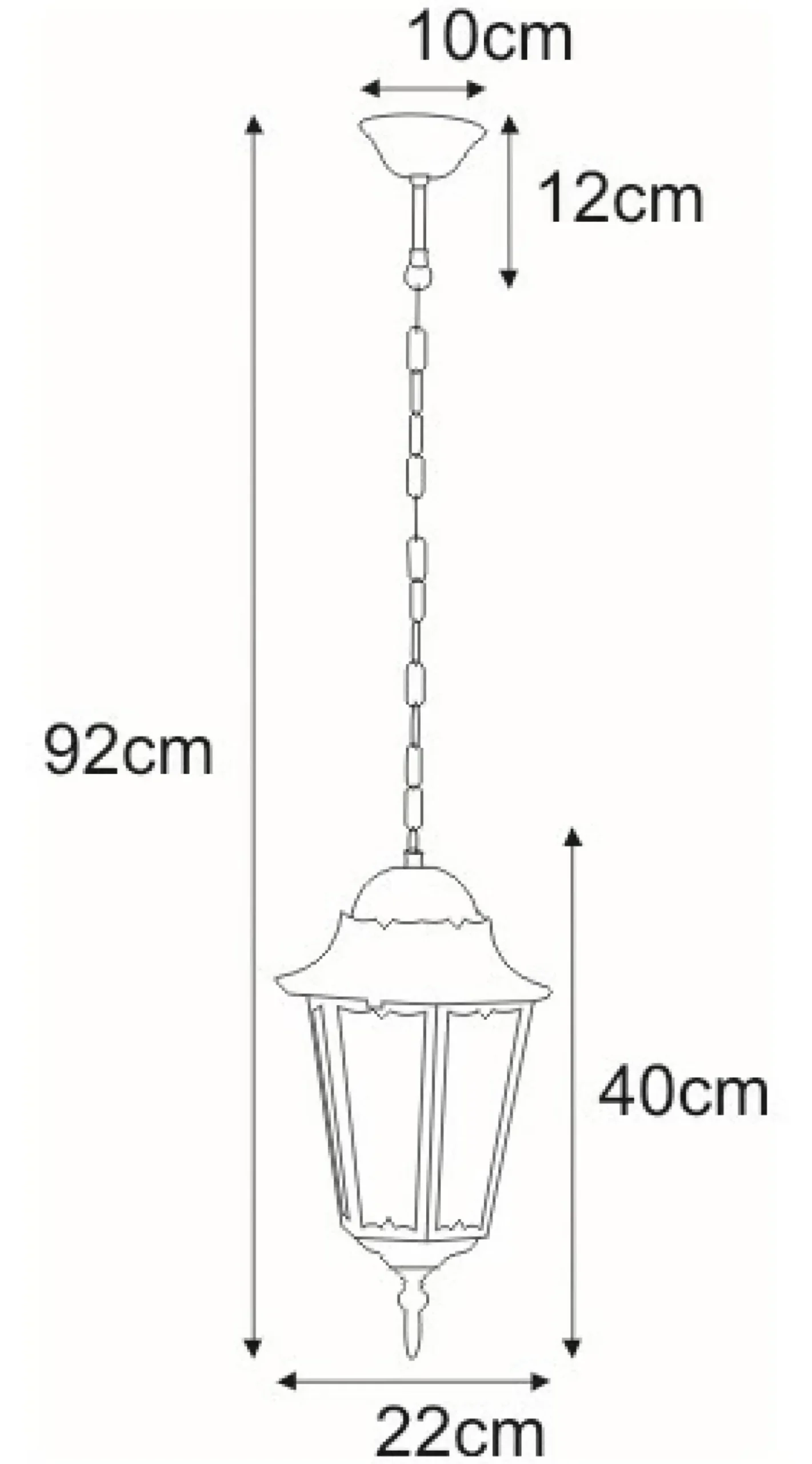 Ponadczasowa lampa zewnętrzna K-5006H LOZANA | Kaja Oświetlenie*Sklep Kaja Clearance