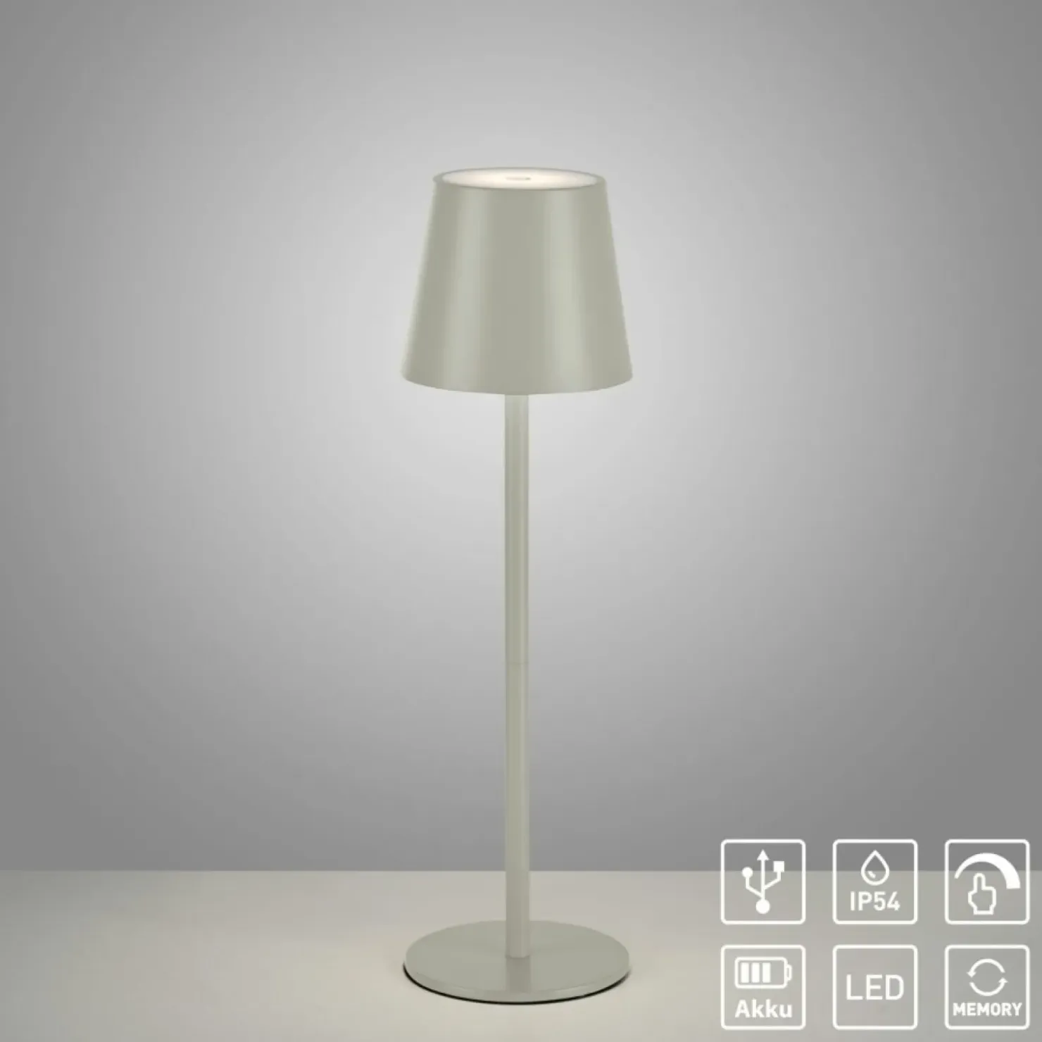 Ponadczasowa lampka stołowa ze światłem LED 19250-40 EURIA | Kaja*Sklep Kaja Fashion