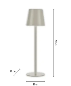 Ponadczasowa lampka stołowa ze światłem LED 19250-40 EURIA | Kaja*Sklep Kaja Fashion